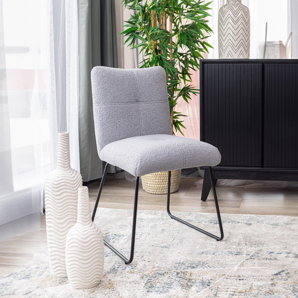 Bear Fabirc Dining Chair Grey