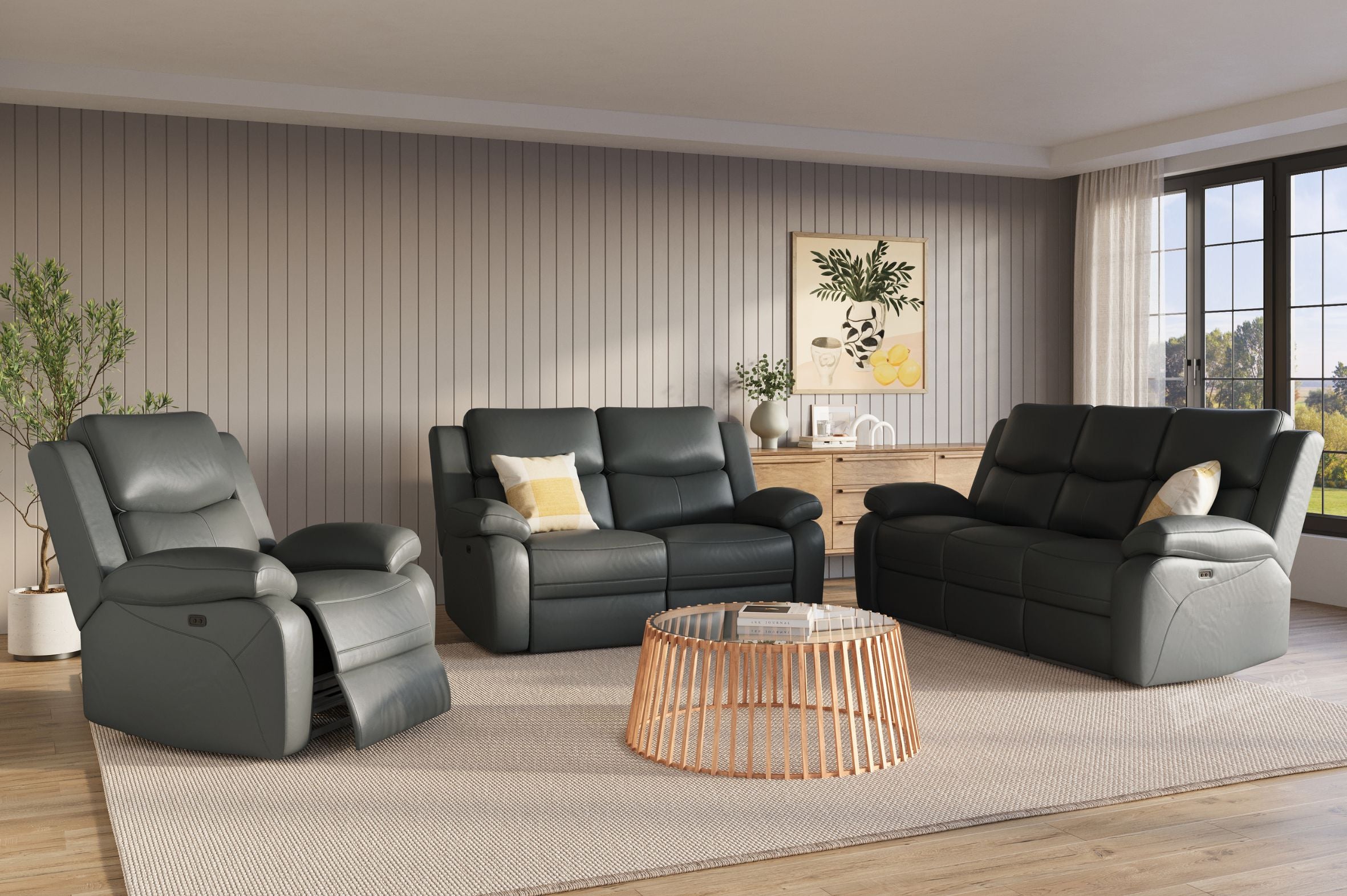Randwick Leather Lounge