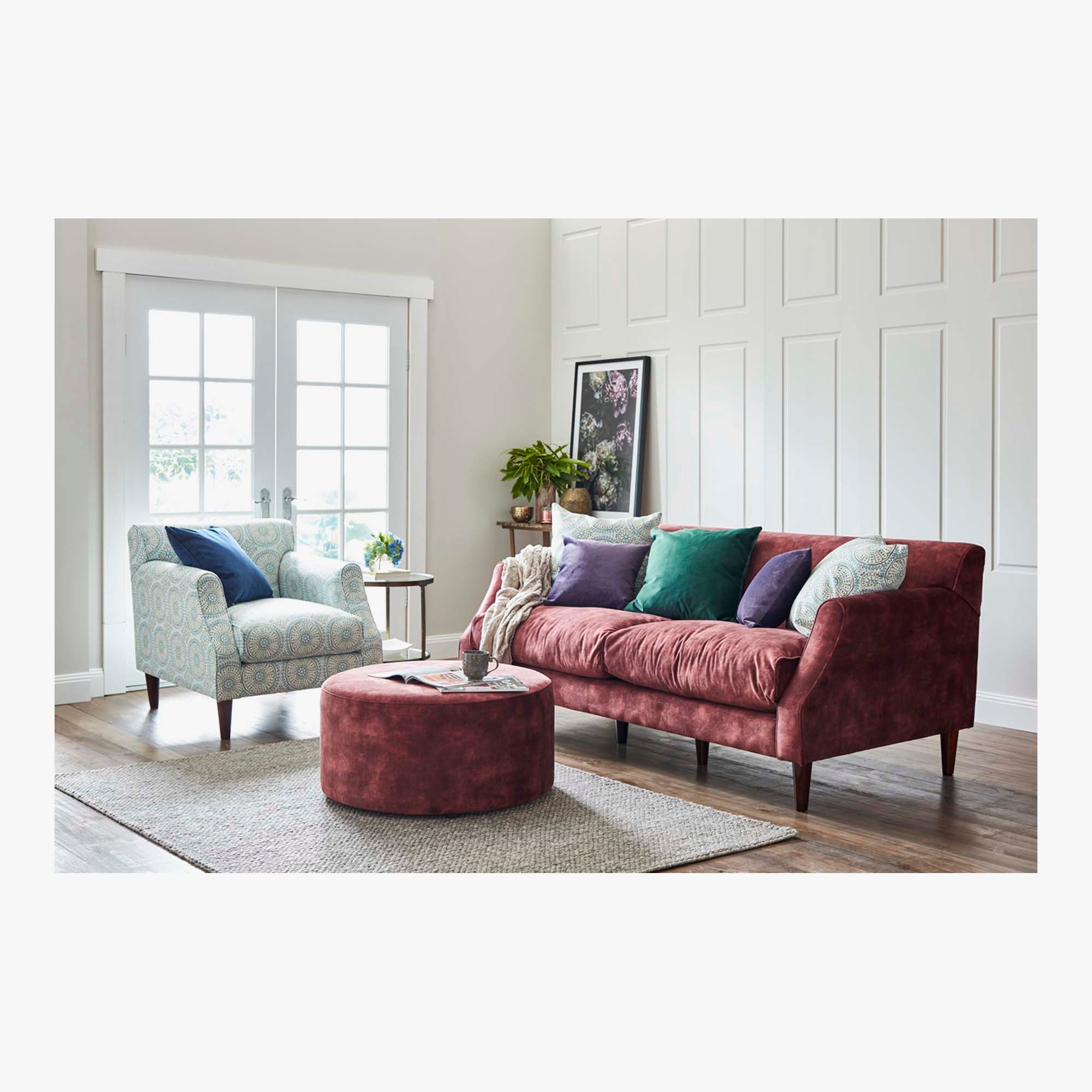 Clayton Fabric Lounge