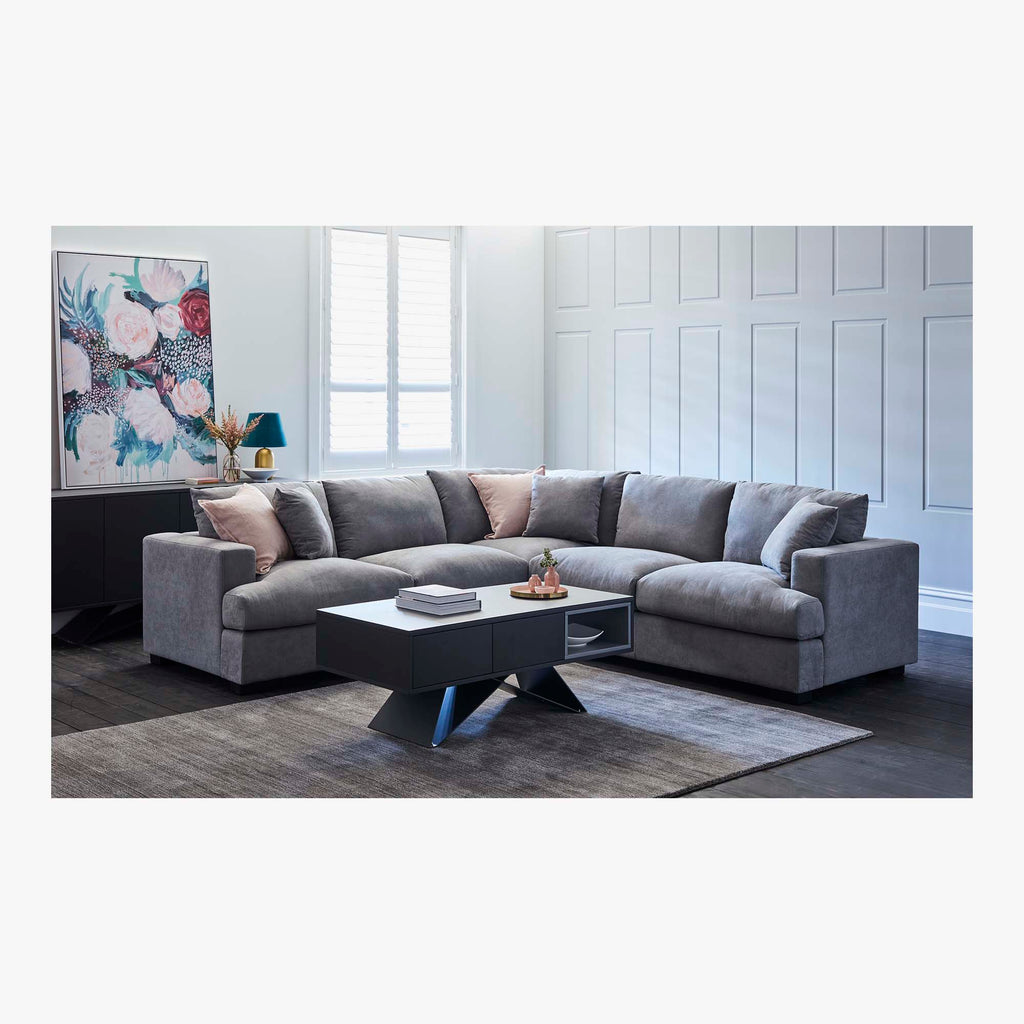 Zinc Fabric Lounge